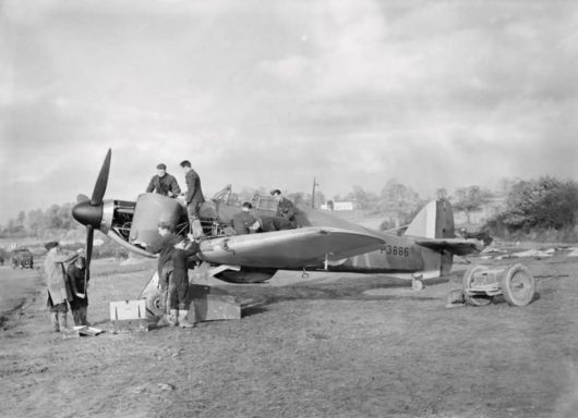 Squadron Hurricane Servicing
